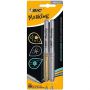 Markery permanentne Bic Marking 1.8mm, Złoty+Srebrny - 2